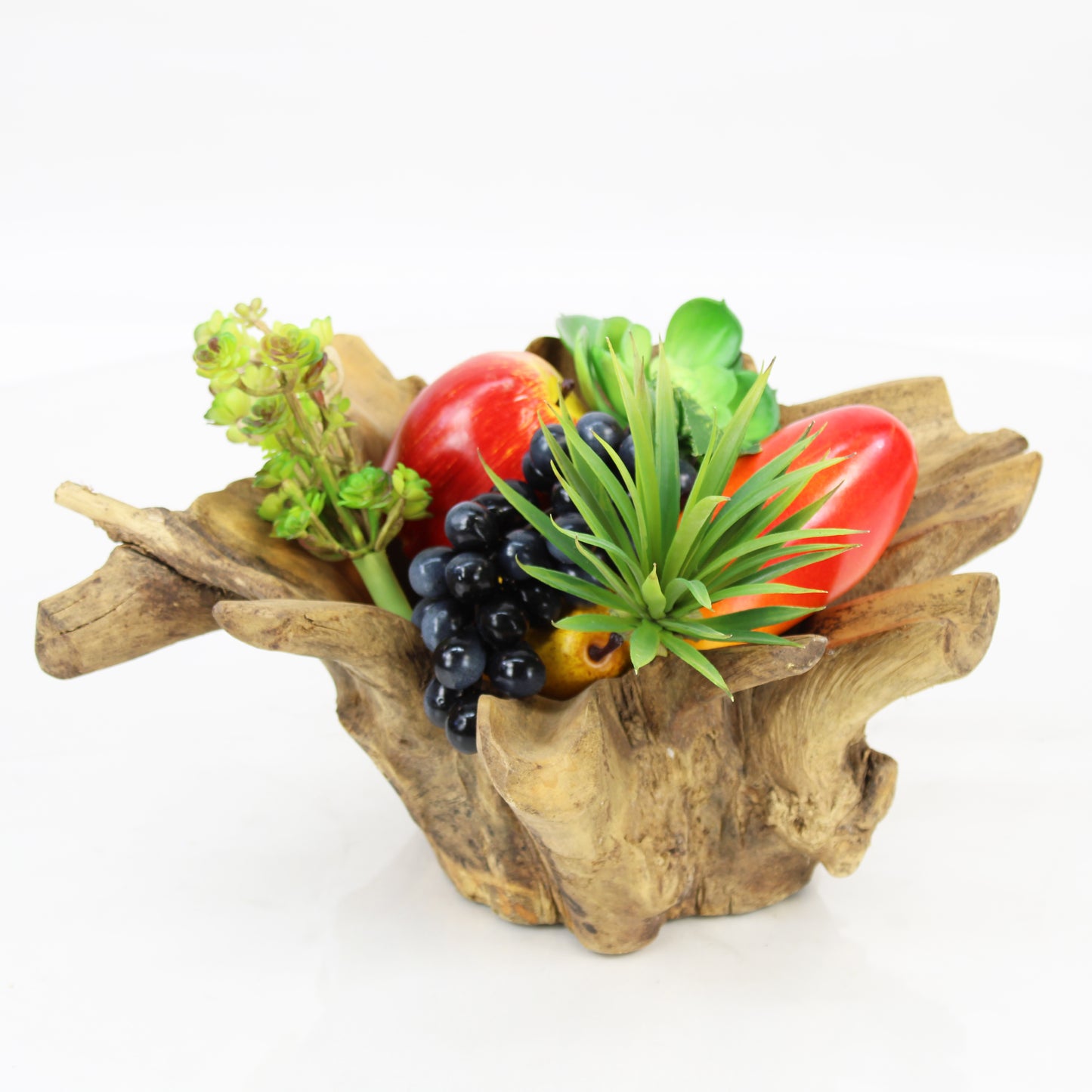 Teak Root Bowl Natural Small TRB021D4