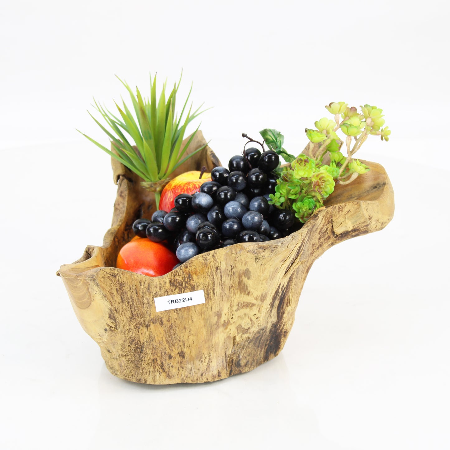 Teak Root Bowl Natural Small TRB022D4