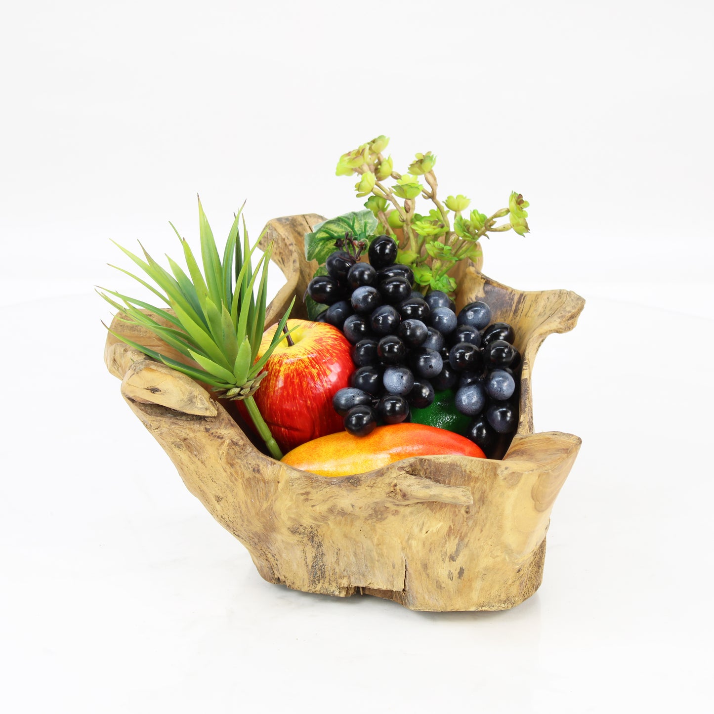 Teak Root Bowl Natural Small TRB022D4