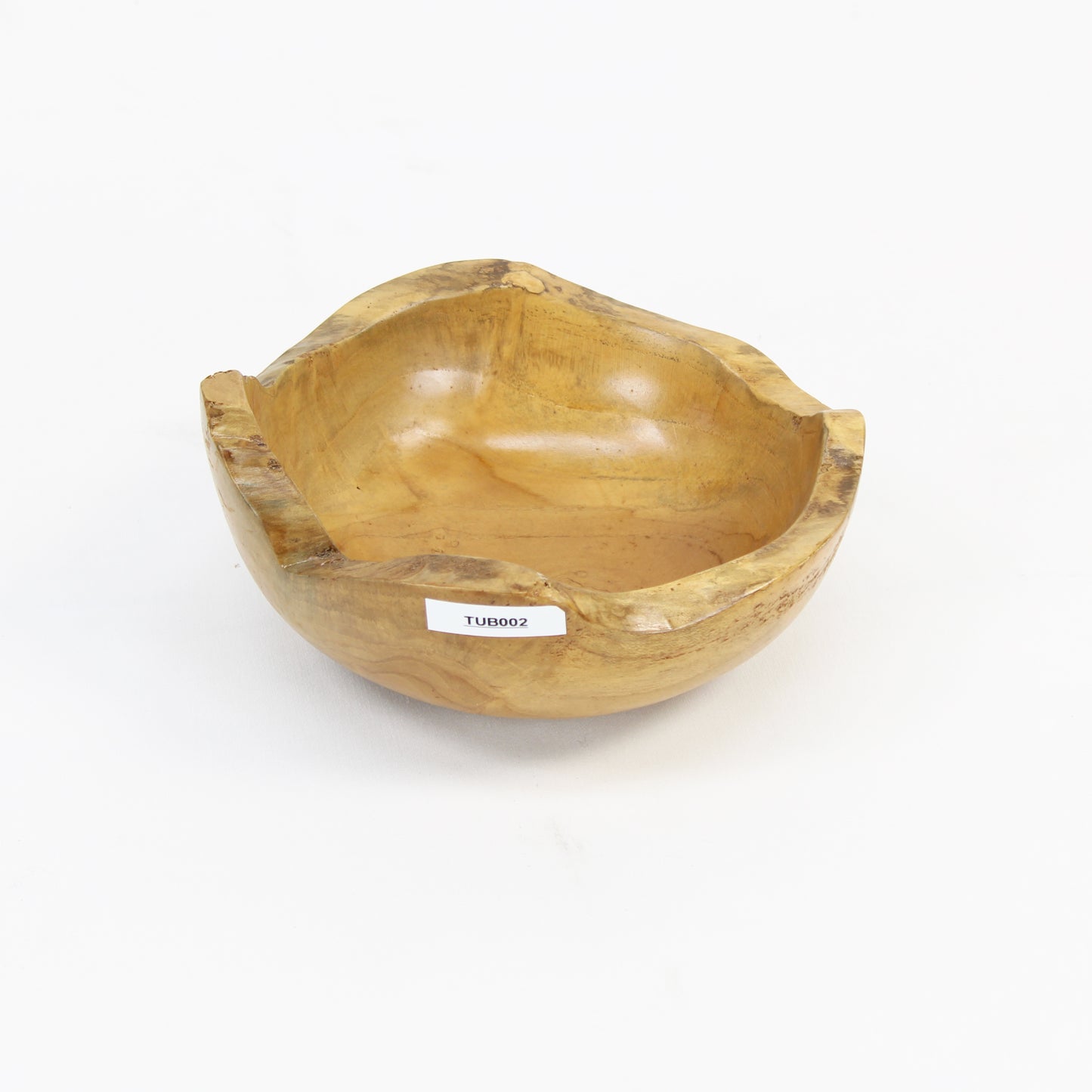 Simple Teak Wooden Bowl TUB002