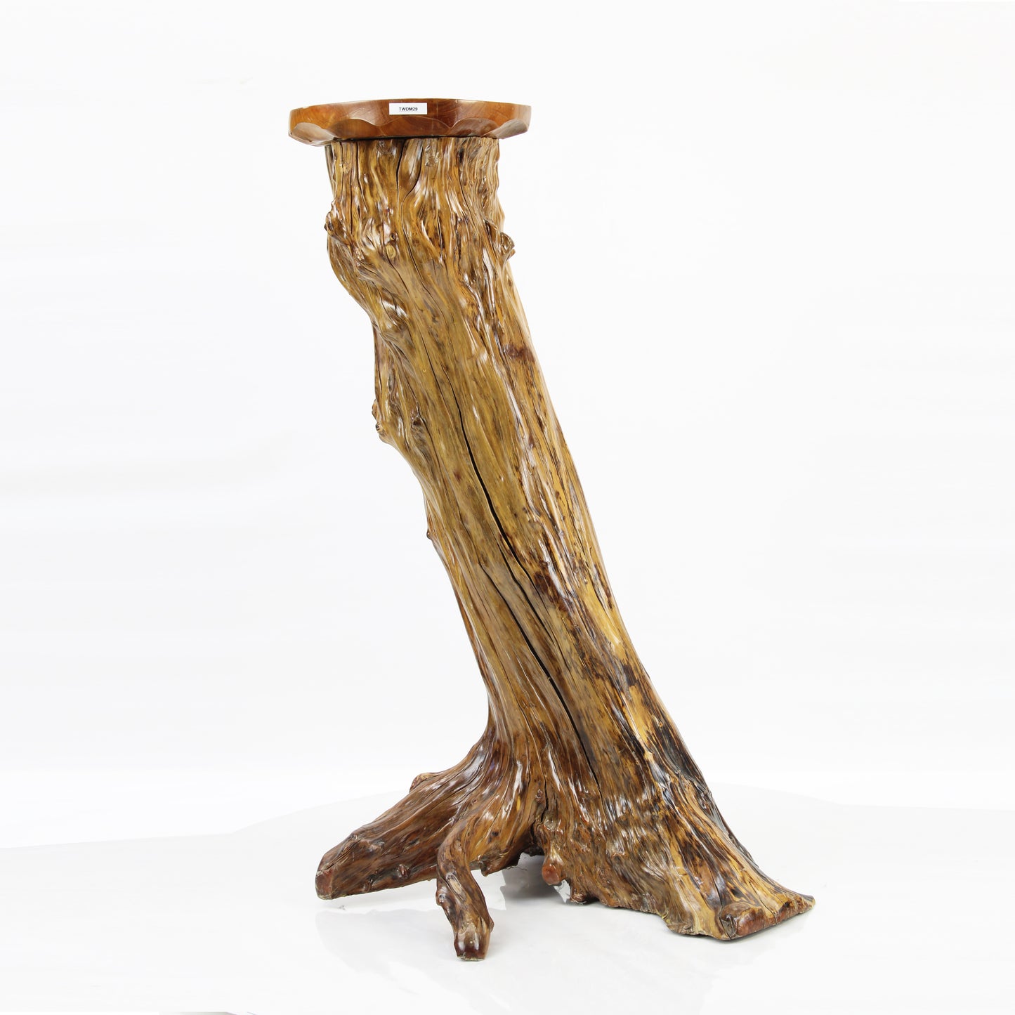 Hand Crafted Root Wood Stool/Plant stand TWDM29