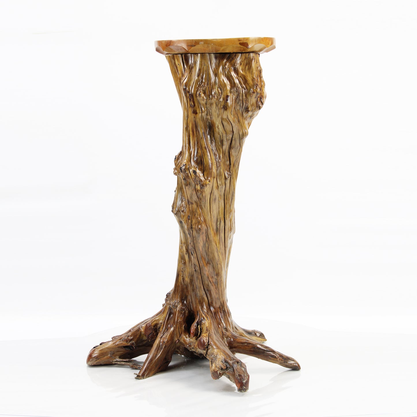 Hand Crafted Root Wood Stool/Plant stand TWDM29