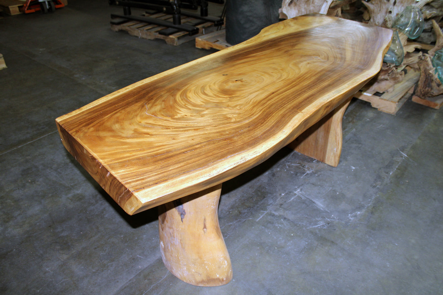 Live Edge Monkey Pod Dining Table TWDT11