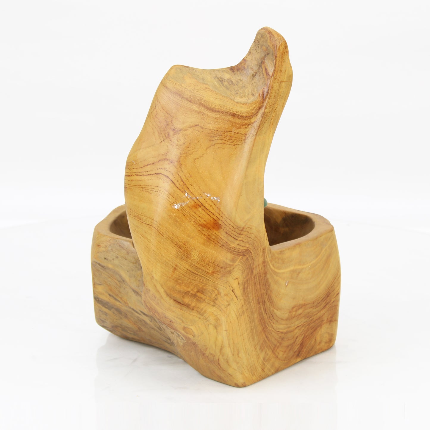 Teak Wood Planter Natural TWP042E1